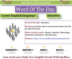 Alphabetize list is a free online tool that puts any list in alphabetical order. Word Of The Day Absentee Meaning N One Who Is Not Present Where He She Is Expected To Be Other Related Words Absent A English Words Words Word Of The Day