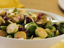 Brussels Sprouts With Dried Cranberries And Almonds Recipe Food Network Recipes Trisha Yearwood Recipes Brussel Sprouts