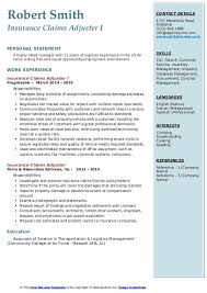 Once your physician/practitioner submits your medical certification to us, you have successfully filed a di claim. Insurance Claims Adjuster Resume Samples Qwikresume