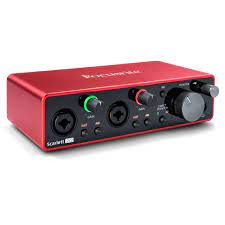 Перевод слова interface, американское и британское произношение, транскрипция, словосочетания, однокоренные слова, примеры использования. Focusrite Scarlett 2i2 3rd Gen Audio Interface