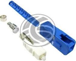 Conector De Fibra Optica Preparado Para Ser Crimpado En Un Cable De Fibra Optica De 3 0mm De Diametr Cable De Fibra Optica Fibra Optica Pantallas De Proyeccion