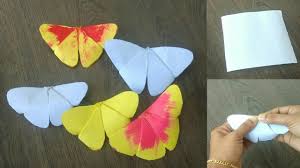 How To Make Butterfly With Chart Paper Make Beautiful