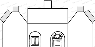24 Maisons A Imprimer Et A Monter Pour Un Calendrier De L Avent Calendrier De L Avent Maison De L Avent Maisons En Papier