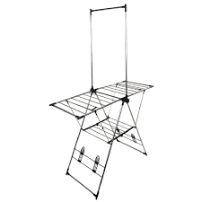 Etendoir A Linge Avec Portant 18 M D Etendage Sechoir Et Etendoir Entretien Du Linge Rangement Et Entretien Gifi