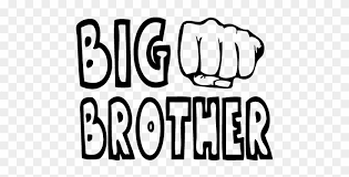 Abstract mash line and point brotherly handshake origami on white background. Big Brother Fist Monochrome Free Transparent Png Clipart Images Download