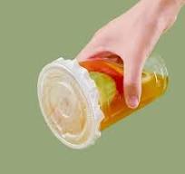 Amazon.com: Nanaiche 500 Pcs White Leak-Proof Cup Cap Lid ...