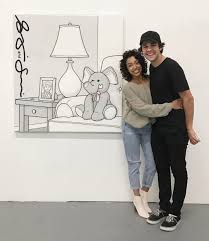 David dobrik news, gossip, photos of david dobrik, biography, david dobrik girlfriend list 2016. Shelbyandsandy On Instagram Daviddobrik Surprised His Girlfriend Lizakoshy With A Painting For Her Liza And David Liza Koshy And David Dobrik Vlog Squad