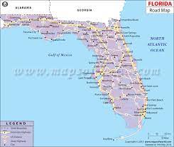 The following map legend and scale of miles apply to the road map on this page, at its largest displayed. Florida Road Map Road Map Of Florida