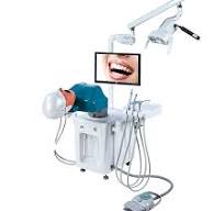 China Pre-Clinical Training System Electric Dental Simulator Head Model