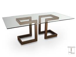 Download The Catalogue And Request Prices Of Lisa Rectangular Table By Gonzalo De Salas Rectangular Glass Metal Furniture Steel Furniture Metal Dining Table