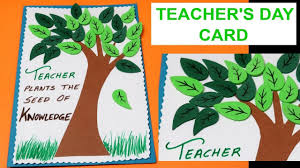 5 september happy teachers day picture editor. Teachers Day Card Card Making Handmade Card Birthday Card Card Making Competition In School