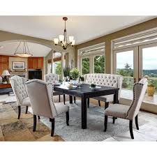 Kicking horse interiors dining room dining table six dining chairs total for dining room: Overstock Com Online Shopping Bedding Furniture Electronics Jewelry Clothing More Furniture Of America Dining Table Dining Table Setting
