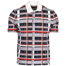 Black And Grey Striped Polo Shirt Moncler Striped Polo Shirt In Grey Modesens Shirts Striped Polo Shirt Men Short Sleeve