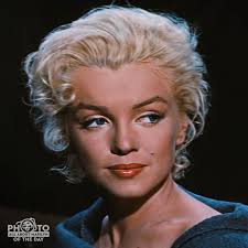 MARILYN MONROE PHOTO OF THE DAY — Marilyn Monroe (Kay Weston) still manages  to look like a million (silver) dollars in this scene from "River of No  Return" (1954). Photo by: 20th
