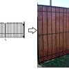 We handcraft wood entry gates. 1