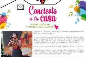 Los amantes en vivo (centro cultural roberto cantoral) — playa limbo. Este Martes Madai Real Ofrecera Recital Gratuito En Concierto A Tu Casa Tmbinfo Noticias De Oaxaca