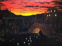 Bryant Critcher Artist Night Shadow Painting Illustration Art
