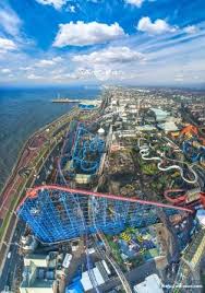 The theme park started out with just one ride in 1896 (over 120 years ago). Blackpool Pleasure Beach A J Wood Plant