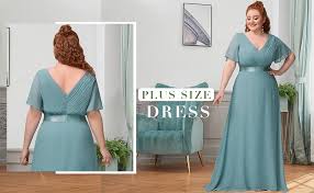 Check spelling or type a new query. Alisapan Womens Plus Size Bridesmaid Dress Chiffon Long Formal Evening Prom Dresses 9890 At Amazon Women S Clothing Store