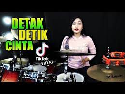 Lagu Dangdut Detak Detik Cinta Tik Tok Viral Drum Cover By Nur Amira Syahira Youtube Drum Cover Mp3 Music 16 Year Old
