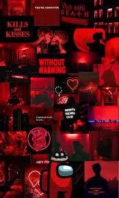 Unique white aesthetic stickers designed and sold by artists. Red Aesthetic Baddie Wallpapers Wallpaper Cave