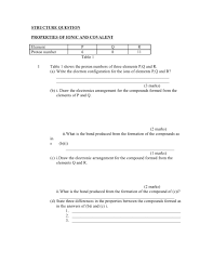Structure Amp Essay Questions Chemical Bond Essay Questions Chemical Bond Essay