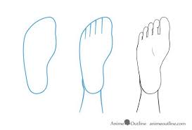 Anime Feet Drawing Bottom View Anime Drawings Feet Drawing Drawings