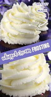 The Best Whipped Cream Frosting Recipe In 2020 Frosting Recipes Homemade Frosting Whipped Cream Frosting