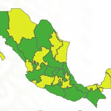 Jun 21, 2021 · la secretaría de salud informó que la ciudad de méxico pasará a color amarillo del semáforo epidemiológico, del 21 de junio y al 4 de julio, a pesar de que las autoridades de la capital habían anunciado la tarde de este viernes 18 de junio que continúan en verde y que habrá aumentos en aforos de algunas actividades como teatros, cines, restaurantes y demás. Semaforo Covid 19 Color Estado Por Estado En Mexico Del 26 De Abril Al 9 De Mayo Coronavirus