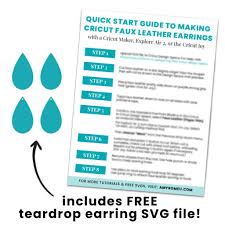 How to make leather earrings without cricut. The Must Have Items To Start Making Cricut Faux Leather Earrings Amy Romeu