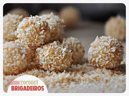 The Parsley Thief Coconut Brigadeiros Coconut Brigadeiros Coconut Milk Recipes Milk Recipes
