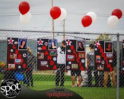 Would you agree that baseball fans love leather? Www Spotlightnews Com Wp Content Uploads 2016 10 Bcvsguildgirlssoccer100816web 1418 Jpg Senior Night Gifts Senior Night Senior Night Posters