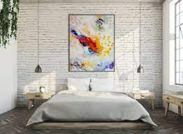 Bedroom Abstract Painting Canvases Bedroom Abstract Painting Etsy Bedroom Abstract Painting Art Ideas B Wall Decor Bedroom Contemporary Wall Art Bedroom Art