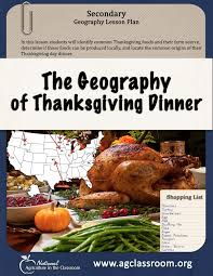 This Geography Lesson Teaches Students Where Common Thanksgiving Day Foods Are Grown In Th Thanksgiving Lessons Thanksgiving Recipes Geography Lessons Teaching