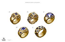 Dwarven Rings Artstation Shadow Of Mordor Concept Design Weta Workshop Design Studio Weta Workshop Shadow Of Mordor Workshop Design