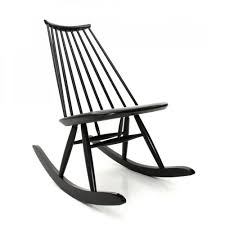 For Sale Midcentury Modern Black Mademoiselle Rocking Chair By Ilmari Tapiovaara For Artek 1950s Rocking Chair Chair Rocking Chairs For Sale