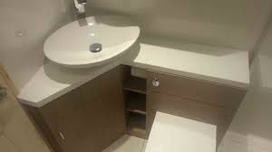 corner bathroom sink youtube