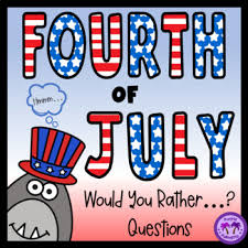 A few centuries ago, humans began to generate curiosity about the possibilities of what may exist outside the land they knew. Fourth Of July Would You Rather Questions By Purple Palmetto
