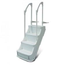 Champlain Plastics Drop In Step Ladder Best Above Ground Pool Pool Steps Above Ground Pool