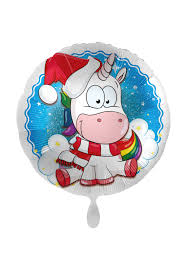 .illustrationen, einhörner clipart, einhorn santa, glitzer sticker, sticker urlaub, oberfläche muster • • • wird einer der eine art von hand gesetzten gezeichnet clipart können für die erstellung ihrer. Folienballon Satin Weihnachten Einhorn Kaufen