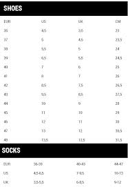 Sizing Guides And Charts