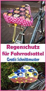 Sattelbezug Furs Fahrrad Nahen Einfache Anleitung Schnittmustser In 2020 Fahrradsattel Nahanleitung Anleitungen