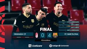 Eddig 14691 alkalommal nézték meg. Ft Granada 0 4 Barcelona Messi And Griezmann Bags Brace Match Report And Highlight Mysportdab