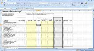 Renovation Construction Budget Spreadsheet Home Renovation Costs Renovation Budget Budget Spreadsheet
