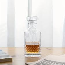 Bunhut Whiskey Decanter With Airtight Geometric Stopper,32Oz Liquor Decanter,Glass  Decanter,Diaphanous Liquor Bottle,Decanter With Airtight Lid For Whiskey ,Vodka,Bourbon,Scotch,Brandy,Wine - Walmart.Com