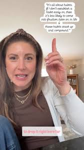 HABITS. Habits early on. Habit Stacking. , ESPECIALLY for this new Momma! ,  Link 🔗 to Jasmine’s episode in bio! , Until next week