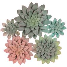 Metal flowers es gibt 23 produkte. Succulent Cluster Metal Wall Decor Hobby Lobby 1643915
