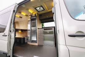 Peak 4x4 Mercedes Benz Sprinter 170 Completely Custom Designed And Built By Outside Van In Oregon Stainless S Van Sprinter Van Conversion Layout Benz Sprinter