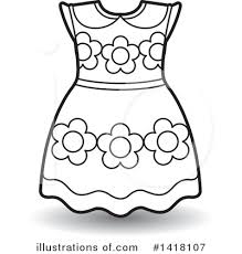 Check spelling or type a new query. Dress Clipart 1418107 Illustration By Lal Perera