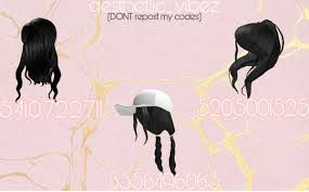 Heyy guys here are 50 black roblox hair codes you can use on games such on bloxburg how to use them! Roblox Aesthetic Black Hair Codes Novocom Top